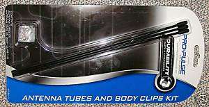 PRO PULSE Racing Antenna Tubes & Body Clips Kit NiP  