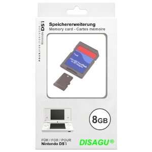 8GB Speicherkarte für Nintendo DSi XL inkl. Adapter auf: .de 