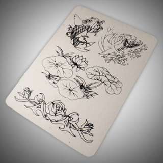 NEW 8x6 TATTOO PRACTICE SKIN SHEET FOR NEEDLE TIP INK  