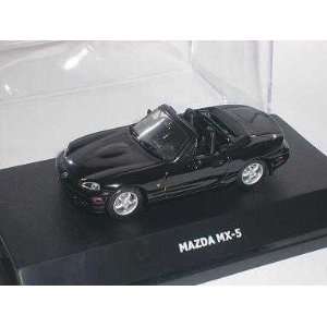   MX 5 NB 2. GENERATION SCHWARZ CABRIO 1/43 WEMI MODELLAUTO MODELL AUTO