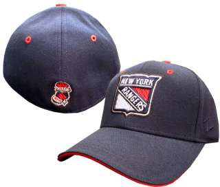 New York Rangers Fitted Shield Faceoff Hat NWT Zephyr  