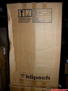 Vintage 1984 Klipsch Klipschorn Horn Audiophile Speakers Loudspeakers 