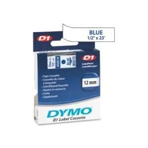  Dymo D1 45014 Tape   White   DYM45014