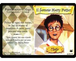 Carte/card di Harry Potter a Parma    Annunci