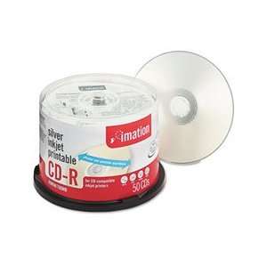  IMN17036 imation® DISC,CD R,52X,IJ,50/PK,SR Electronics