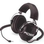 KOSS 134122 qz/99 stereo headphones w/noise reduction  