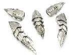 5pcs wholesale Mens warrior knight armour full finger ring gothic 