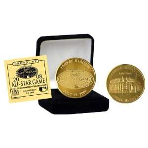   2008 MLB All Star Game 24KT Gold Commemorative Coin