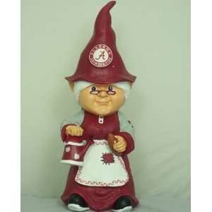 Alabama Crimson Tide NCAA Female Garden Gnome