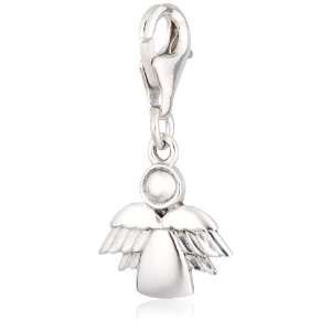 Jo For Girls Silver Guardian Angel Charm  Jewellery