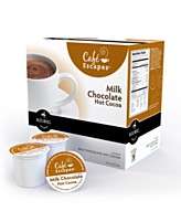 Keurig 0801 K Cup Portion Packs, Café Escapes Milk Chocolate Hot 