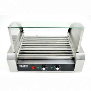Commercial1 800W 24 Hot Dog Grill Cooker Heat Machine  