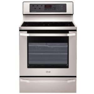  30 Wide Freestanding Electric Range with Dual Convection 