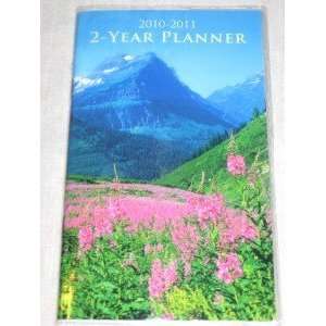  2010 2011 Two Year Planners Calendar Mountains New Office 