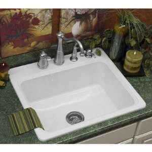  Advantage Hopkinton Single Bowl Self Rimming Kitchen Sink 