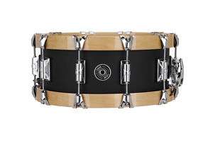 Taye Specialty Aluminum Alloy Snare Drum w/ Wood Hoops  