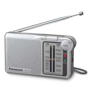 Brand New Panasonic Radio RF P150 AM/FM Portable Silver  