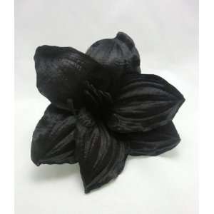  NEW Black Amaryllis Hair Flower Clip, Limited. Beauty