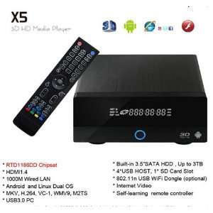  3d & Hdmi1.4 & Android &Blu ray Full Hd Media Player Electronics