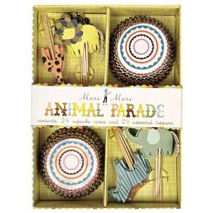  Animal Parade Party Cupcake Kit