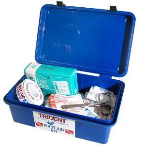  Aqua Deluxe First Aid Kit with Dry Box: Sports & Outdoors