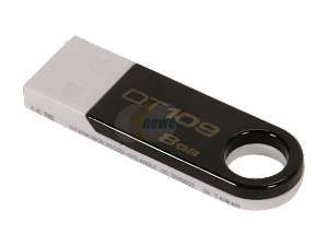 Newegg   Kingston DataTraveler 109 8GB USB 2.0 Flash Drive (White 