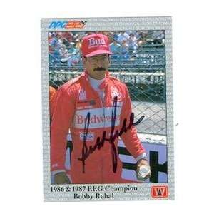   Bobby Rahal autographed Trading Card (Auto Racing)