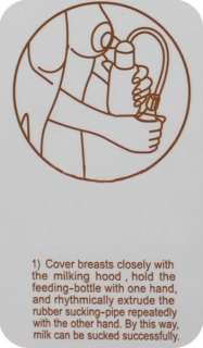 RK Manual Breast Pump + 1 Baby Milk Bottle And Teat  