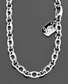   for Simmons Jewelry Co. Mens Stainless Steel Diamond Accent Chain