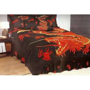   SIZE Dragon Bed in a Bag 7 pc. Comforter Bedding Set: Home & Kitchen