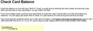 Best Buy Gift Card With $9.70 Balance   
