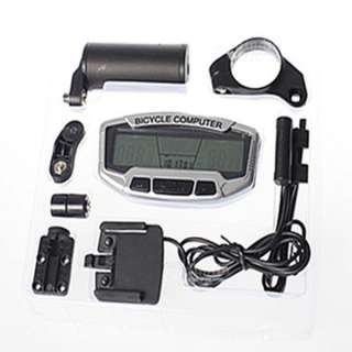 LCD Bicycle Bike Computer Odometer SD 558A Speedometer  
