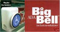 ADA Big Bell Wireless Alert System * New In Box  