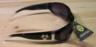 Black w/ Smoke BIOHAZARD Sunglasses Designer Fashion  