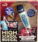 NEW Disney High School Musical Karaoke Microphone Blue