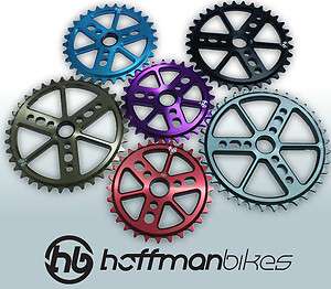 Hoffman Bikes Dinky Sprocket Chainwheel Chain Ring BMX 28T BLK/BRZ/RED 