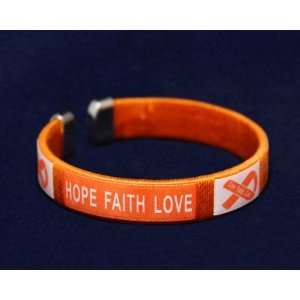   Bracelet   Fabric Bangle (Hope, Faith, Love  Adult Size 25 Bracelets
