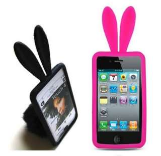 Rabito Bunny Silicone Skin Case Cover For Apple iPod Touch 4 iTouch 