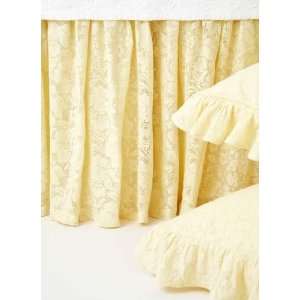  Pine Cone Hill Cynthia Butter Full Bed Skirt