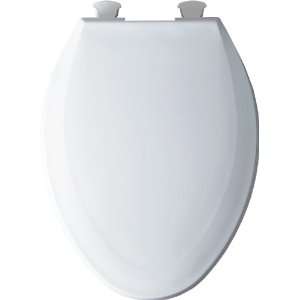 Bemis 1100EC White Easy Clean Closed Front Elongated Toilet Seat With 