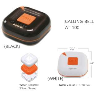   Calling Bell Paging System Wireless Call Guest Pager Button Bells