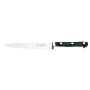  Mundial 5100 Series 6 Inch Utility Knife with Serrated Edge, Black 
