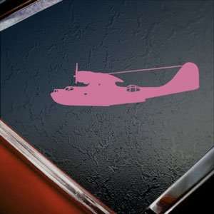  PBY Catalina PBY 5A Flying Boat Pink Decal Car Pink 