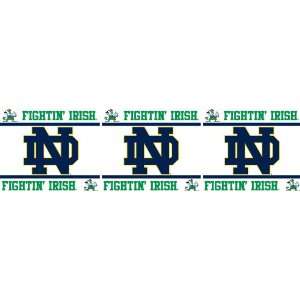  NCAA Notre Dame Fighting Irish Wall Paper Border 