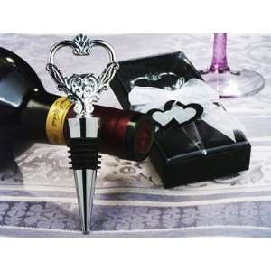    Unique Heart Wine Stopper and Bottle Opener