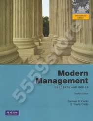   Management 12E by Samuel Certo Trevis Certo 9780132176316  