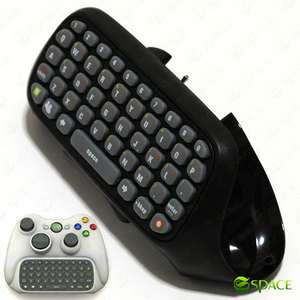 New Black Keyboard Keypad Chat Pad For XBOX 360 Live Controller 