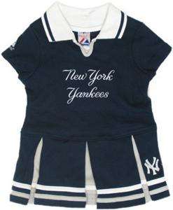   New York Yankees Navy Toddler Girl Cheerleaders Dress Costume  