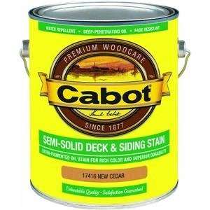   .007 Cabot VOC Semi Solid Deck And Siding Stain