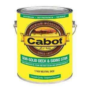  Cabot, Samuel Inc 01 17406 Semi Solid Deck & Siding Stain 
